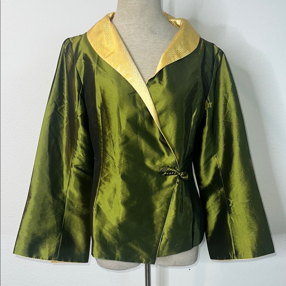 Miniye Silky Wrap Top